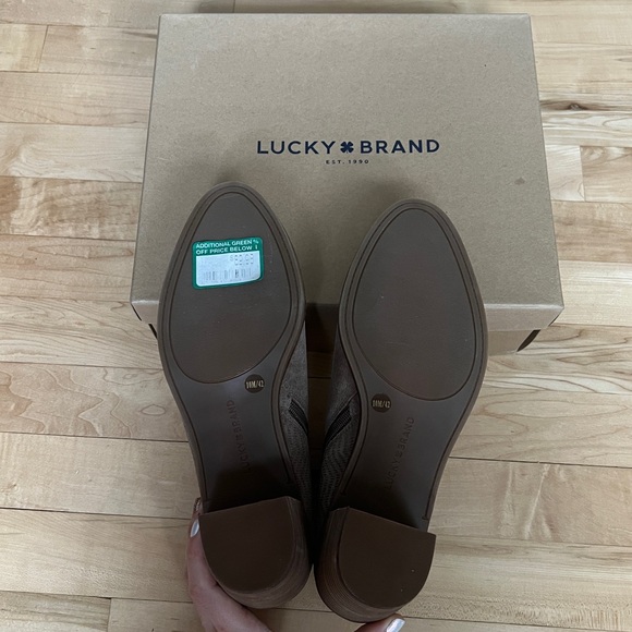 Lucky Brand Suede Ankle Booties - Picture 13 of 14
